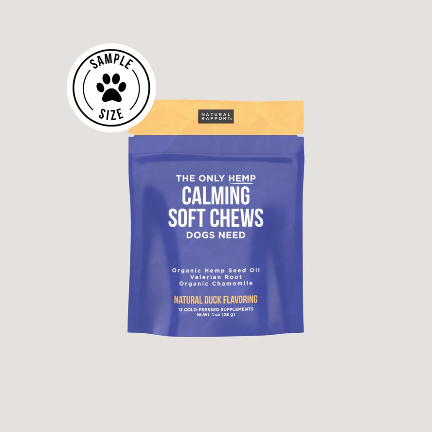The Only Hemp Calming Soft Chews Dogs Need