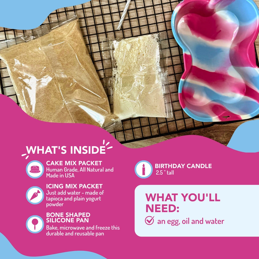 Dog Birthday Cake Kit