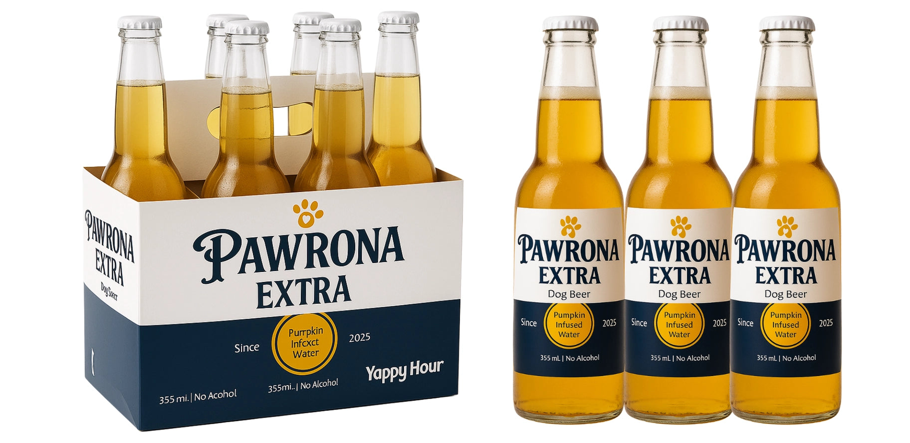 Paw-Rona Dog Beer 12oz